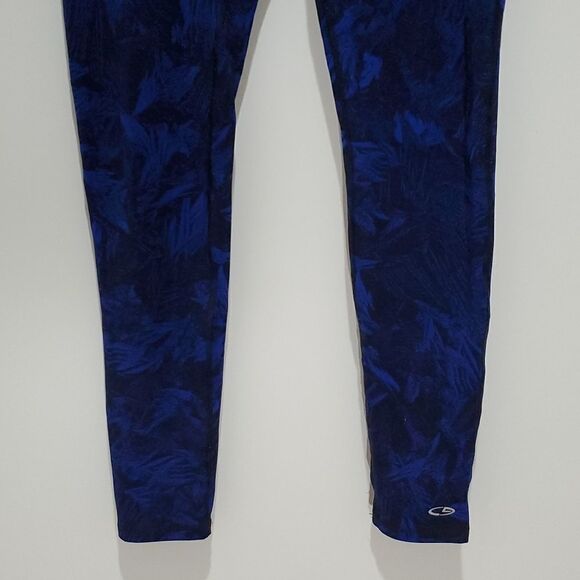 CHAMPION medium duo dry blue and black athletic leggings - Picture 3 of 6